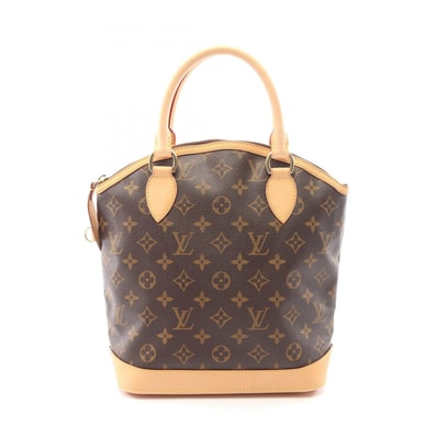 ルイ・ヴィトン LOUIS VUITTON ロックイット モノグラム ハンドバッグ バッグ PVCコーティングキャンバス レザー レディース ブラウン系 M40102 【中古】