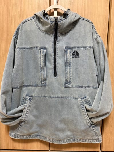 Supreme Nike ACG Denim Pullover "Washed Blue"