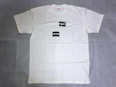Supreme / Comme des Garçons SHIRT® Split Box Logo Tee "White"