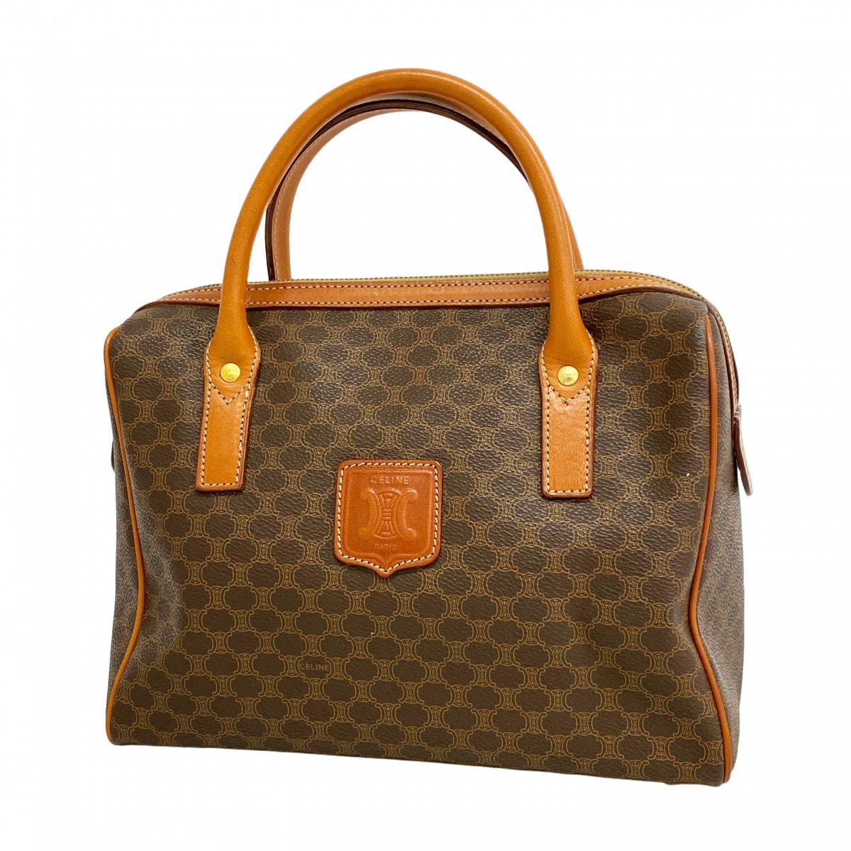 C (やや傷や汚れあり)】【6bd5682-k】セリーヌ ハンドバッグ マカダム