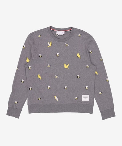 Sweatshirt/short-sleeve shirt
