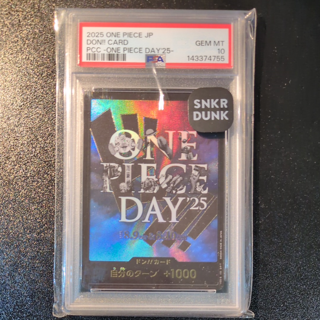 PSA10】ドン!!カード : ONE PIECE DAY'25 (プレミアムカード