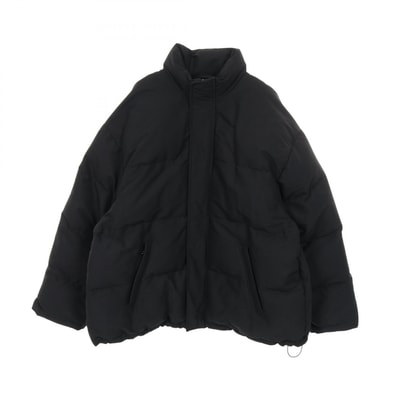 バレンシアガ BALENCIAGA BOXY PUFFER ボクシーパファー 衣料品 アウター ナイロン メンズ ブラック系 【中古】