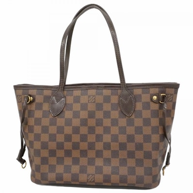 【6dd5238】ルイヴィトン トートバッグ ダミエ ネヴァーフルPM N51109 エベヌ【中古】レディース