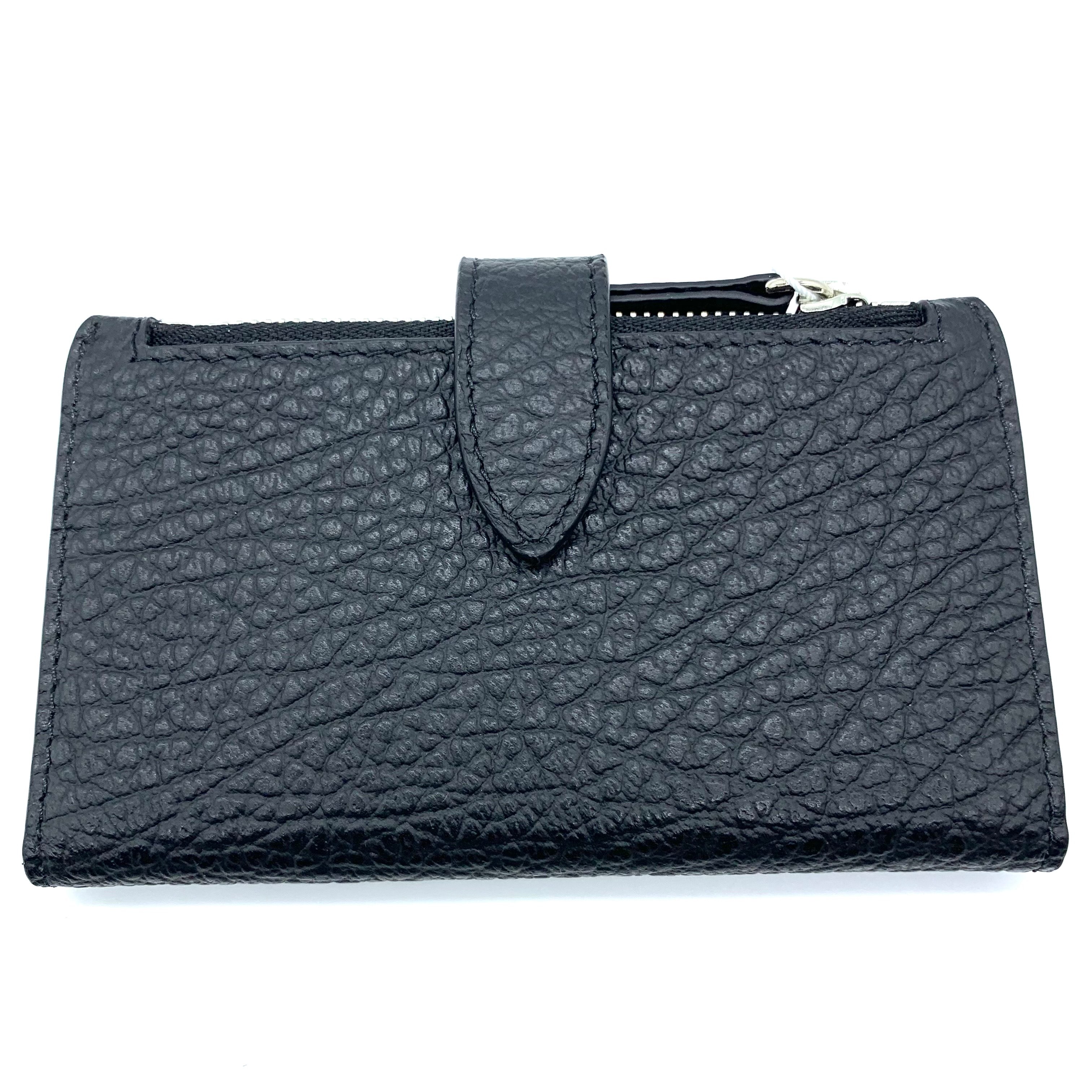 Maison Margiela Fragment Case 4 Stitches Zip Wallet "Black"