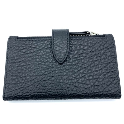 Maison Margiela Fragment Case 4 Stitches Zip Wallet "Black"