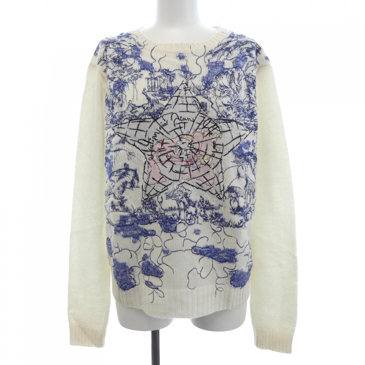 クリスチャンディオール CHRISTIAN DIOR AROUND THE WORLD 044S76BM023 ニット