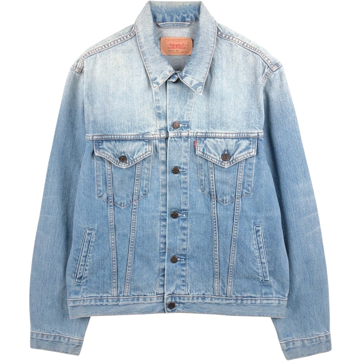 古着 リーバイス Levi's 70550-04 ユーロモデル デニムジャケット Gジャン メンズL相当/eaa663723