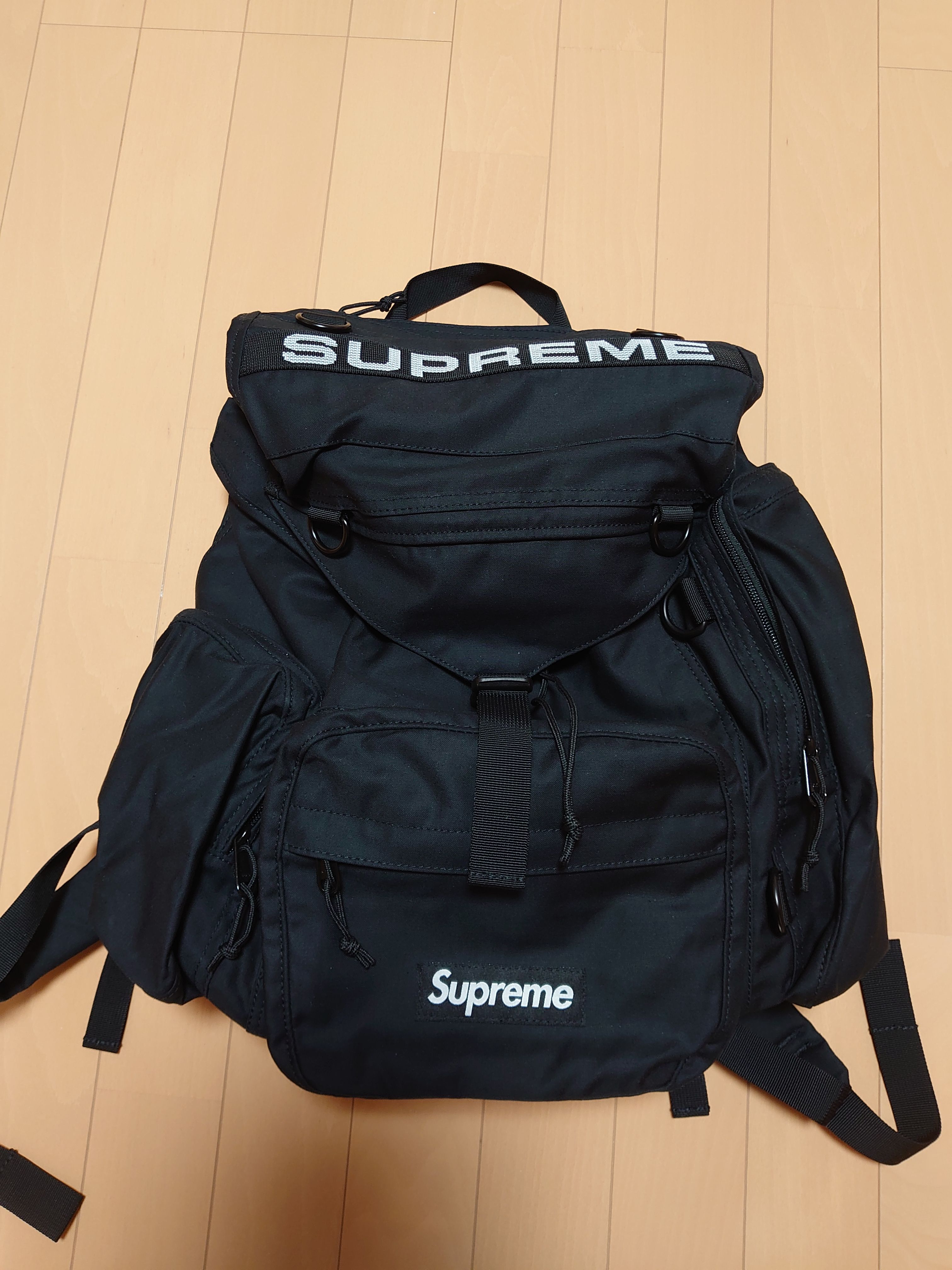Supreme Field Backpack "Black" (23SS)
