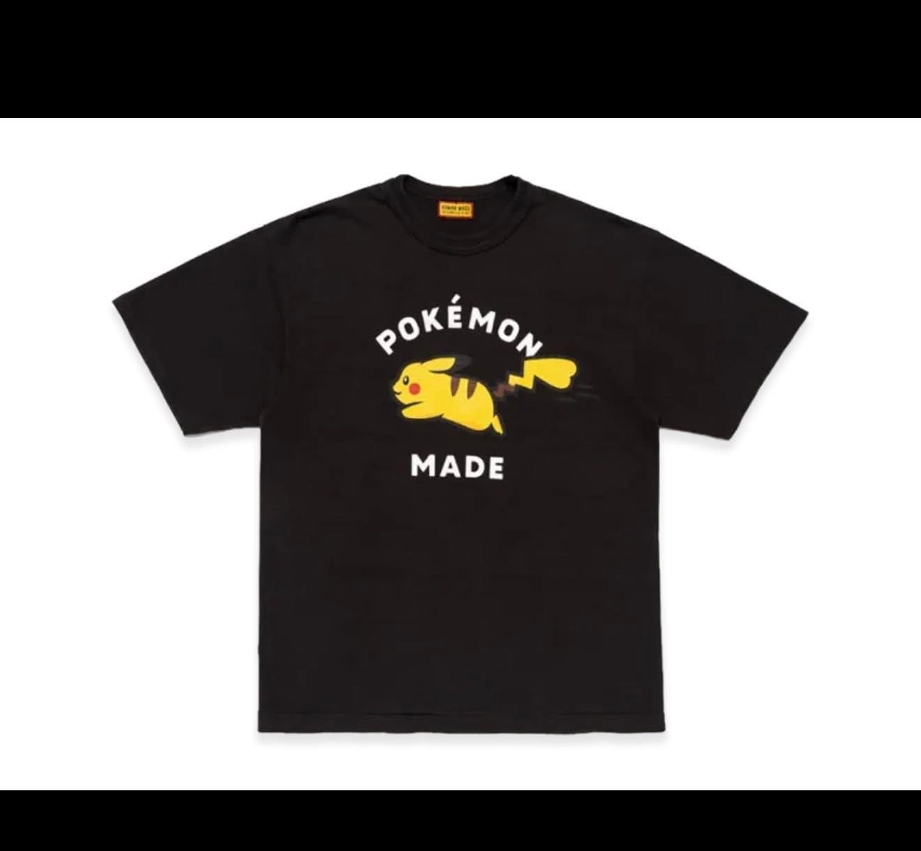 HUMAN MADE x Pokemon Made Graphic T-Shirt #1 (Pikachu) "Black"