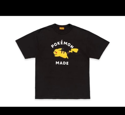 HUMAN MADE x Pokemon Made Graphic T-Shirt #1 (Pikachu) "Black"