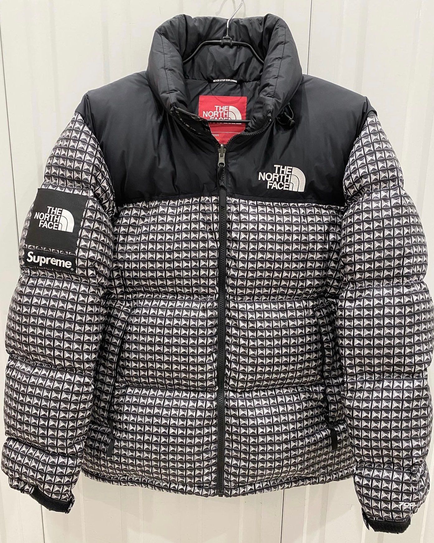 Supreme x The North Face Studded Nuptse Jacket "Black"