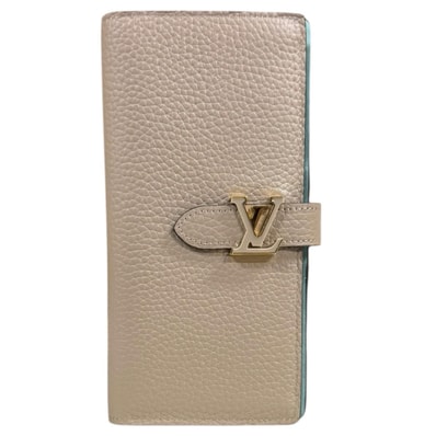 ルイヴィトン ヴェルティカルウォレット トリヨン 長財布 トリヨンレザー M81367 レディース LOUIS VUITTON 中古