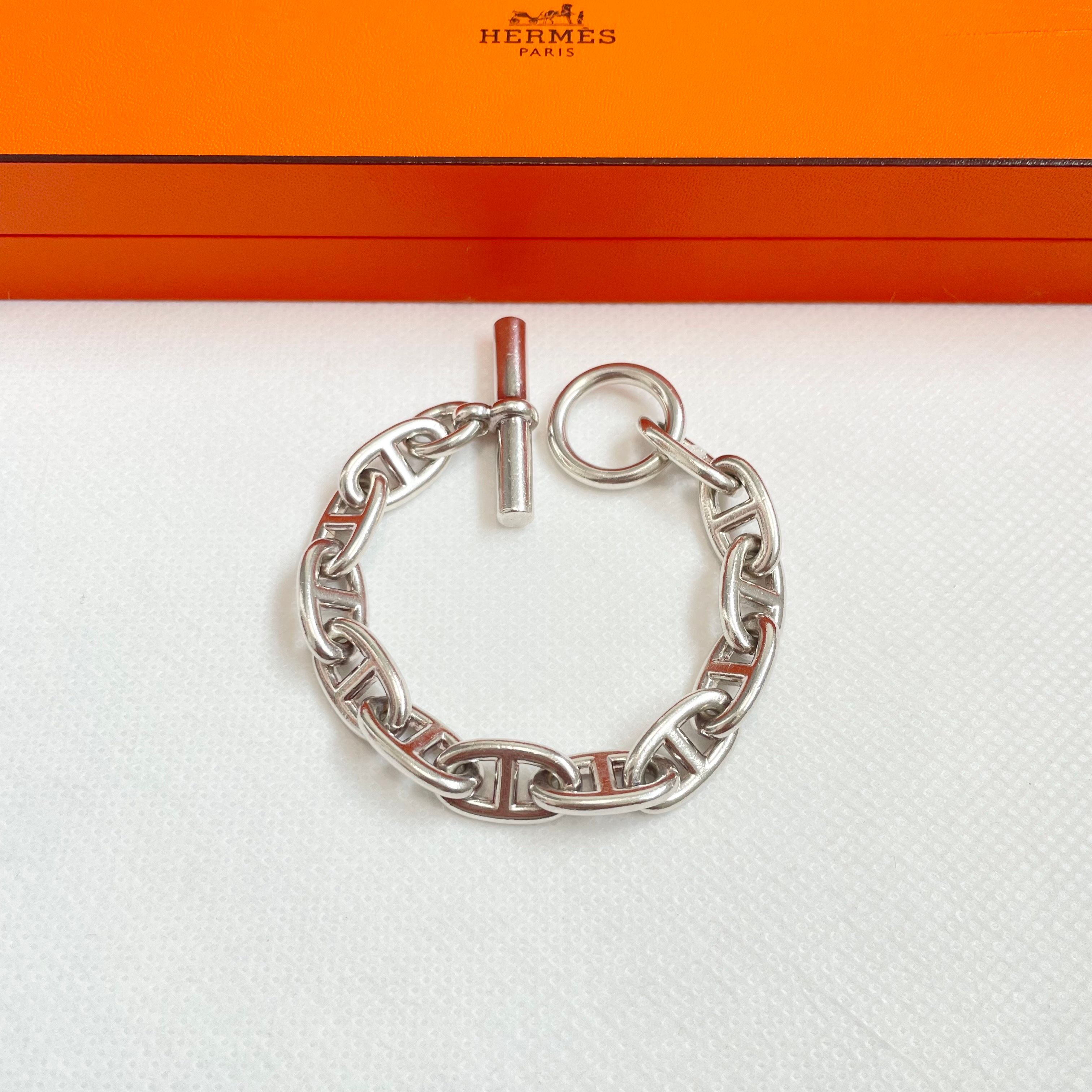 Hermes Chaine D'ancre GM Bracelet "Silver"