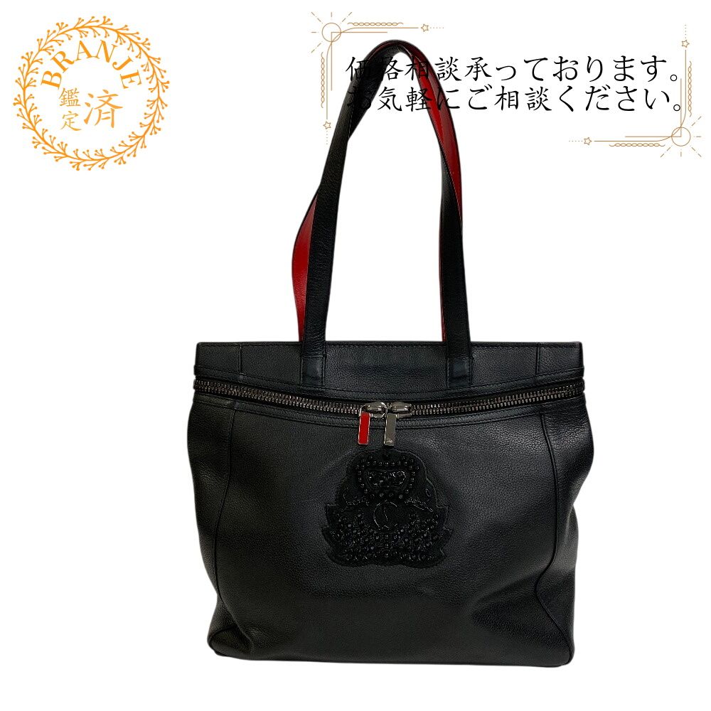 クリスチャンルブタン Christian Louboutin トートバッグ 2WAY バックパック 3175114 ブラック