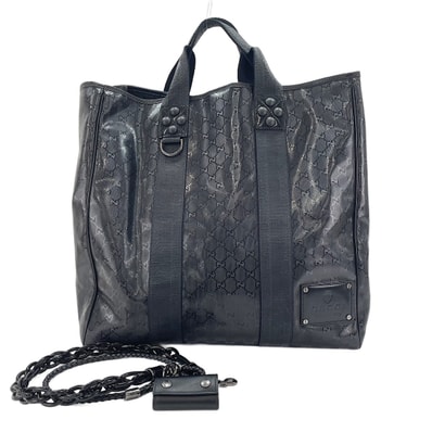 グッチ GUCCI GGスプリーム GGインプリメ 2WAY ショルダーバッグ【中古】