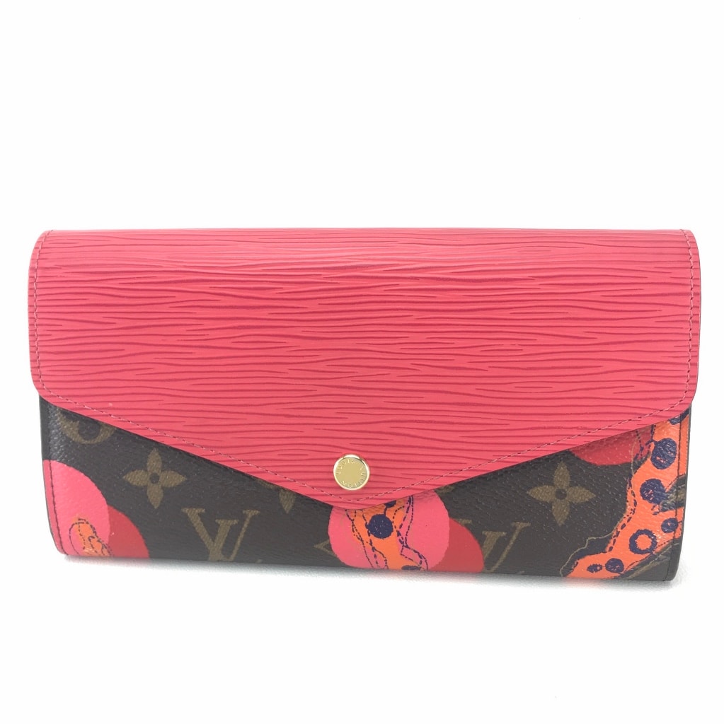 ルイヴィトン LOUIS VUITTON ポルトフォイユサラ   M60938 モノグラム エピ 2015年サマーコレクション ラマージュ 2つ折り財布 モノグラムキャンバス マルチカラー マルチカラー