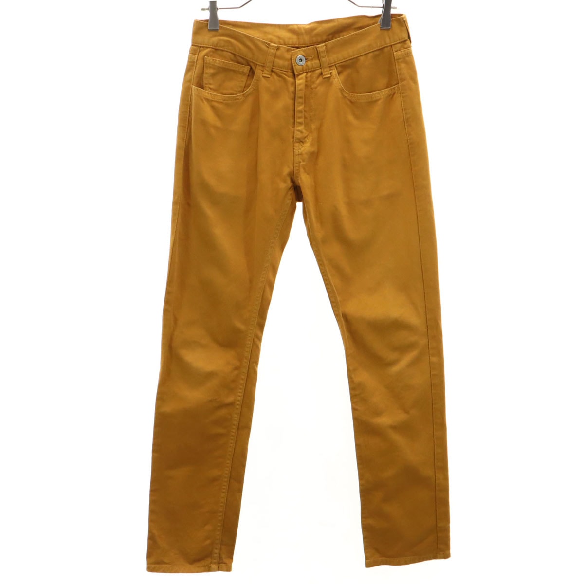 BEAMS ビームス 日本製 ガーメントダイ ストレッチ 5ポケット パンツ S ブラウン
