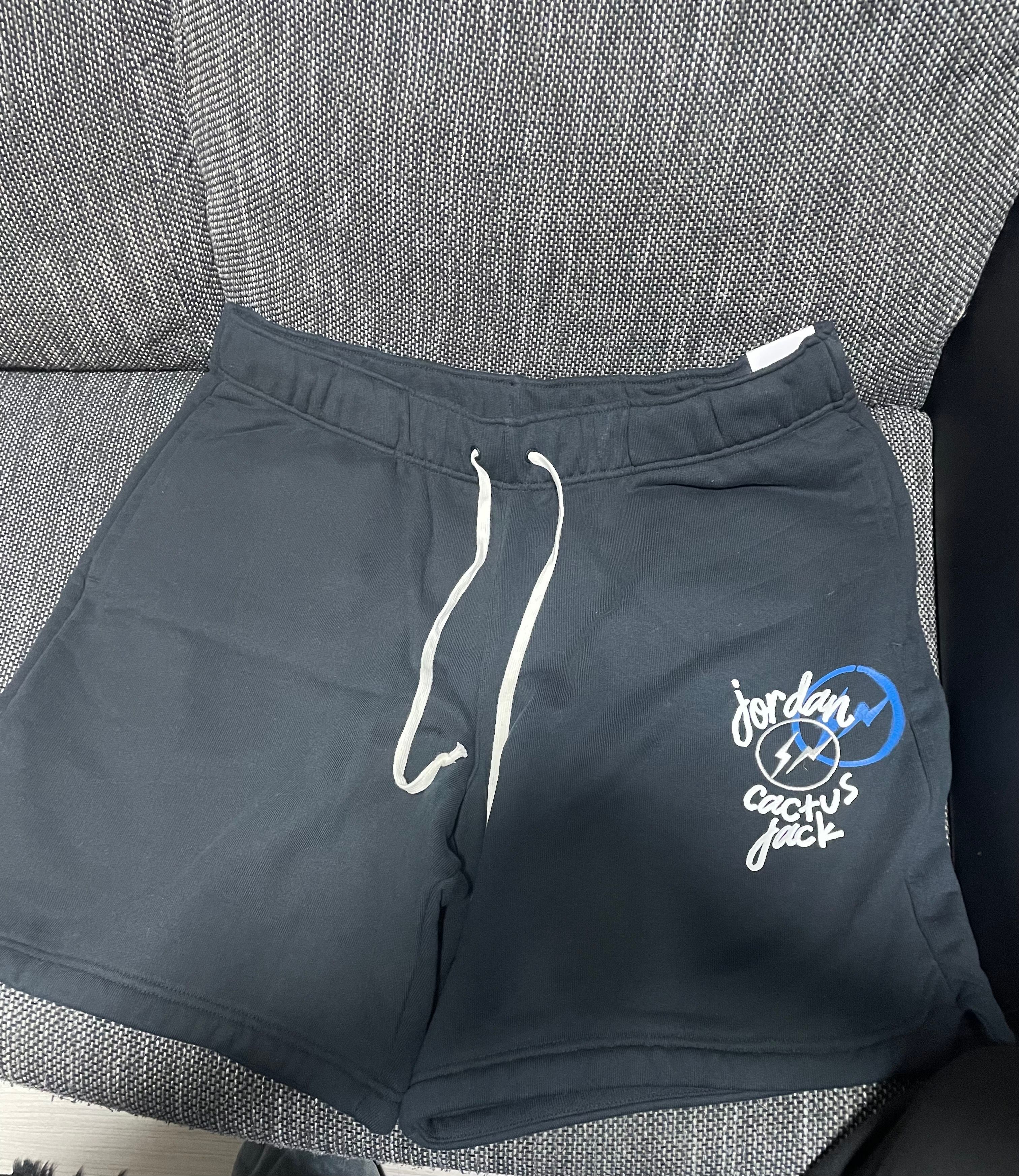 Air Jordan Travis Scott Fragment Shorts "Black" DJ0617-010 / DJ0618-010