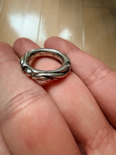 Chrome Hearts SCRL BAND "Silver"
