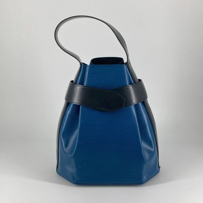 LOUIS VUITTON(ルイヴィトン) サックデポールPM ハンド バッグ ネイビー