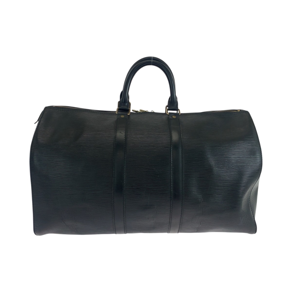 LOUIS VUITTON ルイヴィトン エピ キーポル45 ノワール ブラック 黒 ゴールド金具 エピレザー ボストンバッグ ハンドバッグ 504416 【中古】