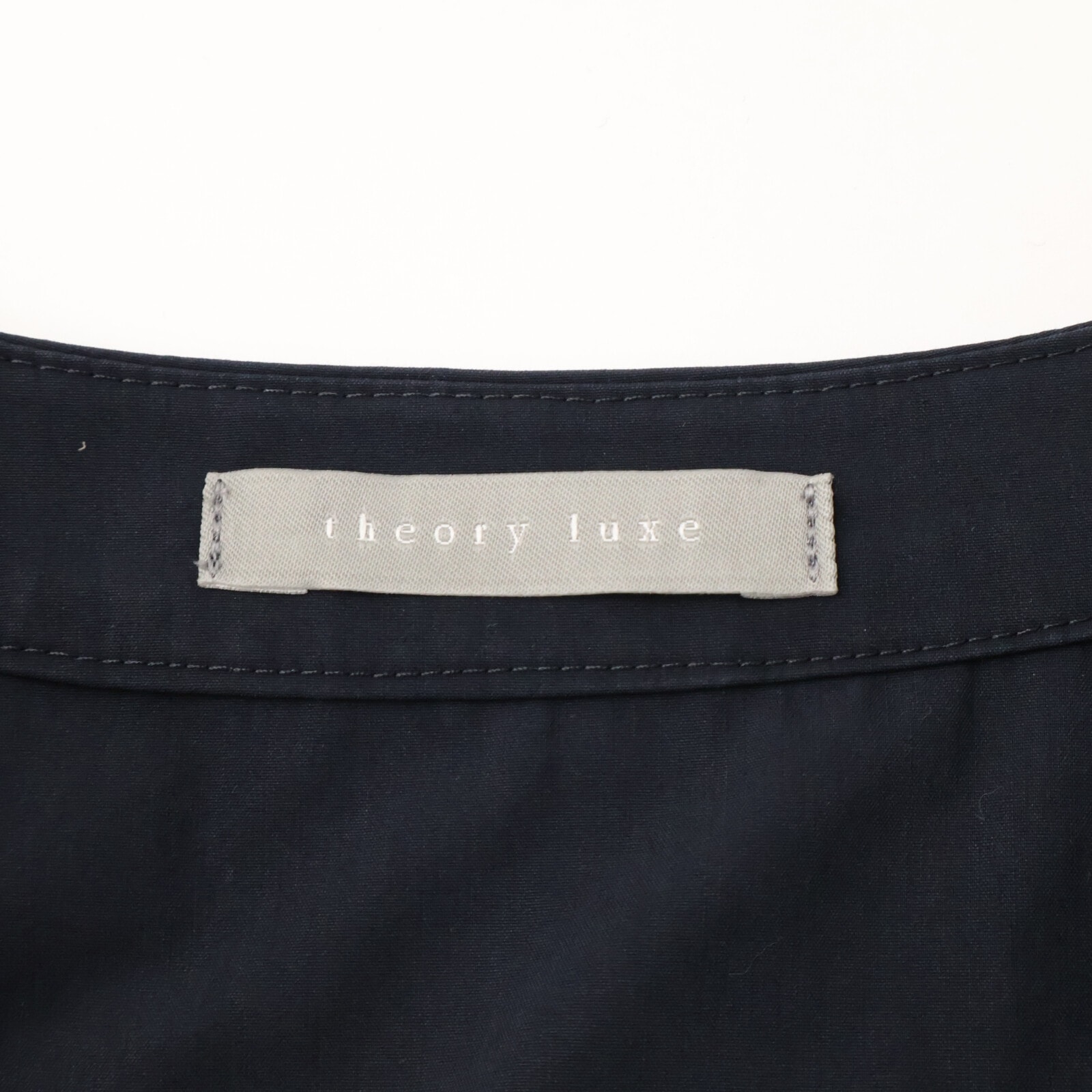 B (目立った傷や汚れなし)】セオリーリュクス 24SS ネイビー コットン