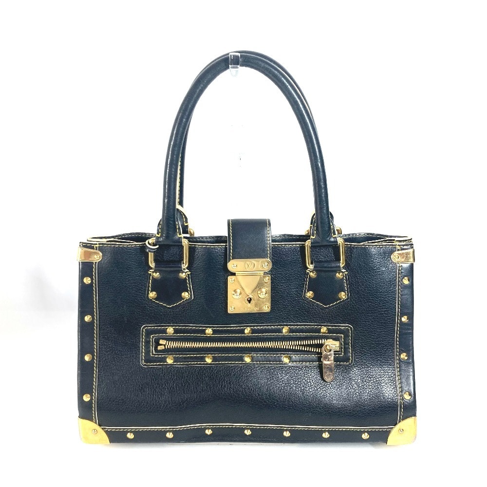 ルイヴィトン LOUIS VUITTON ファビュロー スタッズ M91812 スハリ 肩掛け カバン トートバッグ ショルダーバッグ トートバッグ スハリレザー ブラック