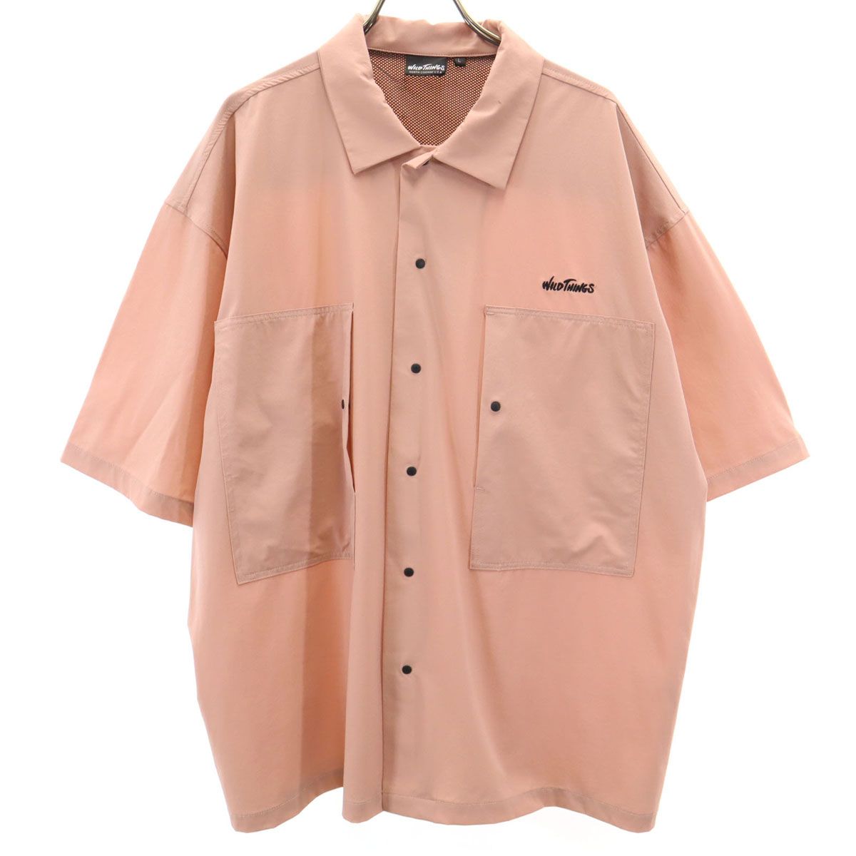 WILDTHINGS 半袖 ストレッチ シャツ