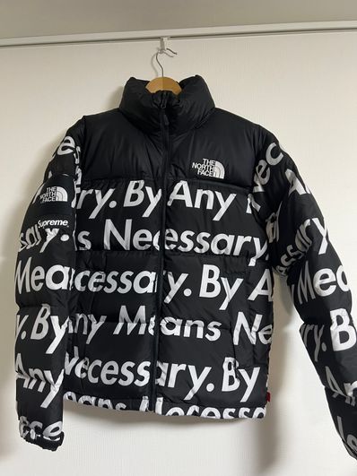 Supreme x The North Face By Any Means Nuptse Jacket "Black"