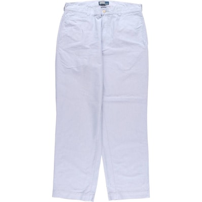 古着 ラルフローレン Ralph Lauren POLO by Ralph Lauren コットン スラックスパンツ メンズw35相当/eaa541331