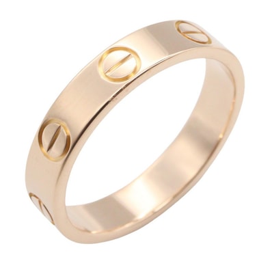カルティエ CARTIER ミニラブ リング リング・指輪 ジュエリー K18PG(ピンクゴールド) レディース ゴールド系 B4085249 【中古】
