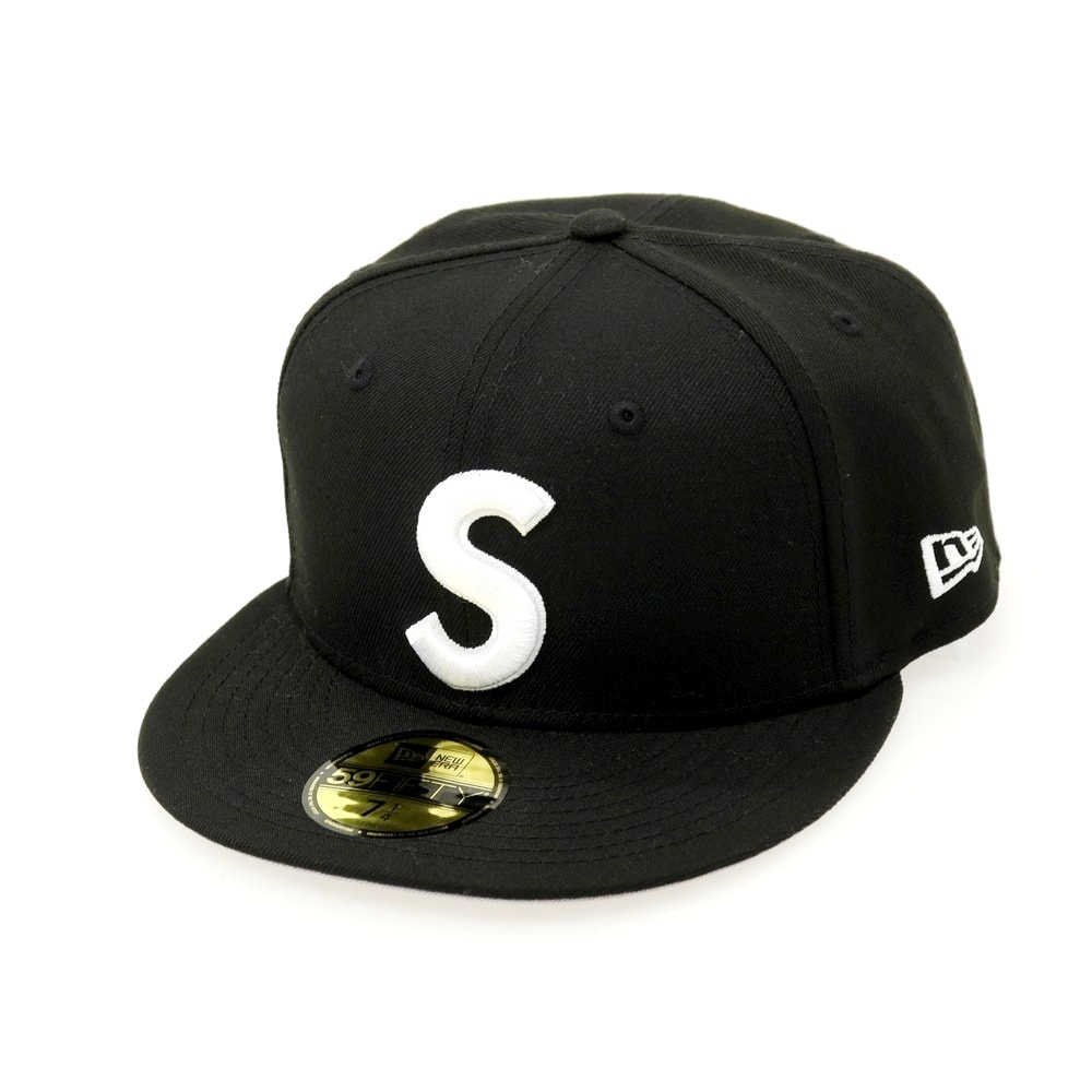 【中古】【未使用】シュプリーム Supreme 2025年秋冬 Reaper S Logo New Era キャップ ブラック【サイズ7 1/4】【メンズ】