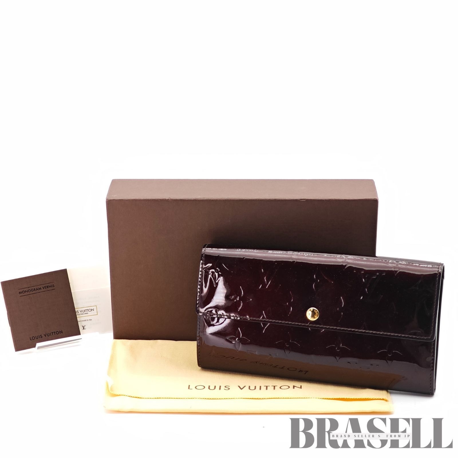 LOUIS VUITTON ルイ・ヴィトン 長財布 Patent Leather レディース