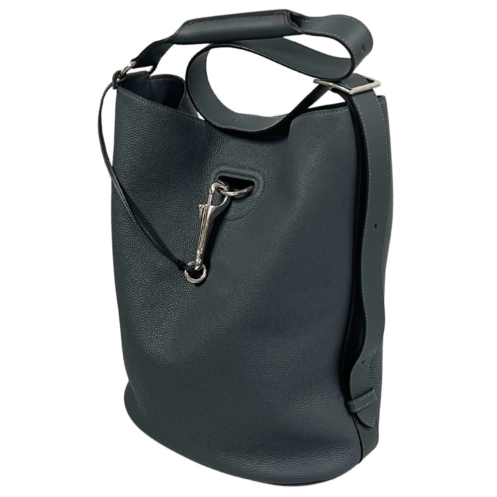 HERMES エルメス Seau Mousqueton Bag ソー・ムスクトン レザー バッグ 41063