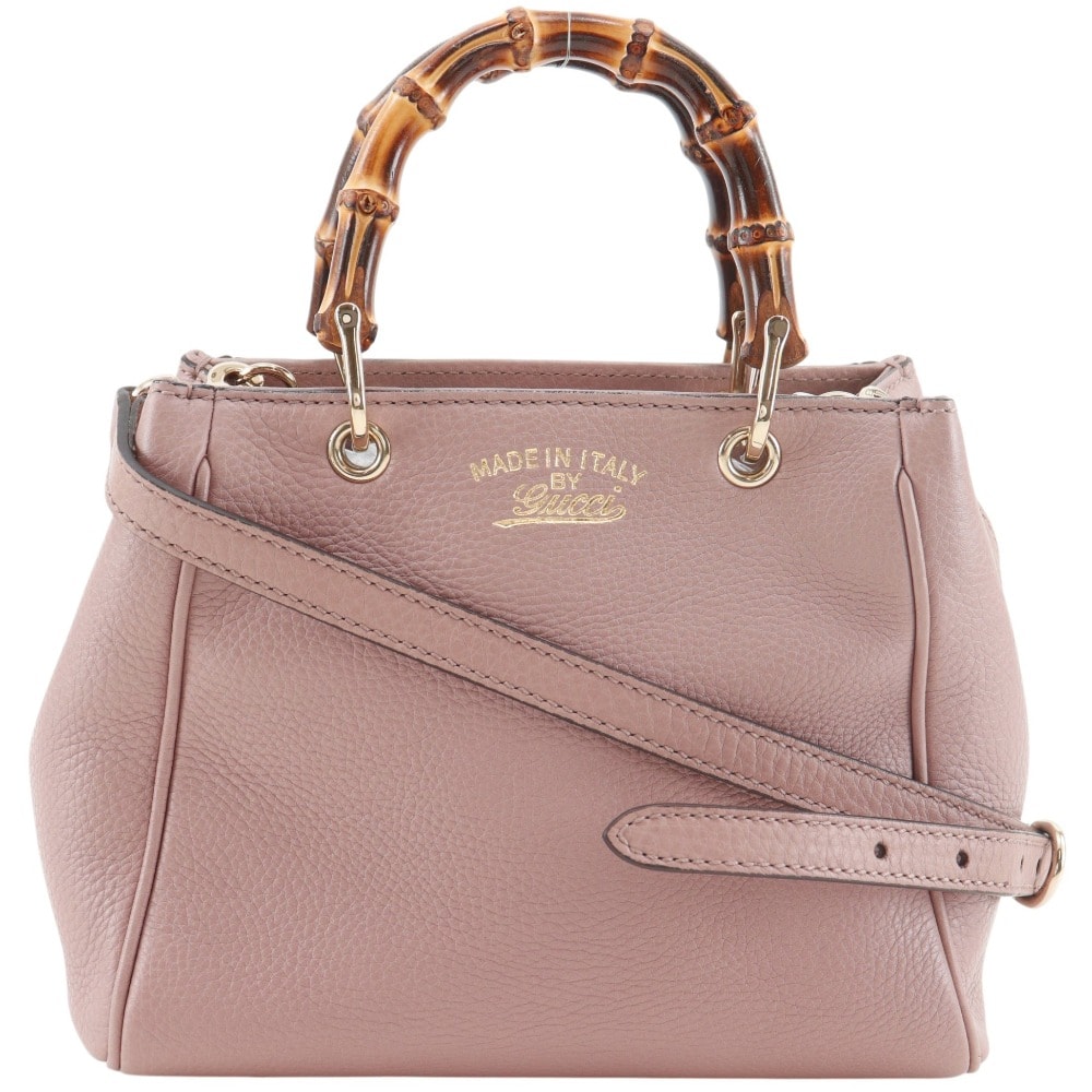 グッチ バンブーミニショッパー 2WAYショルダー 368823 レディースハン