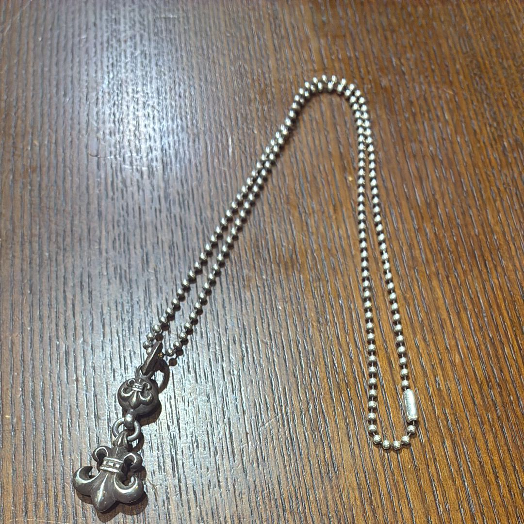 Chrome Hearts 1 Ball BS Flare Charm "Silver"