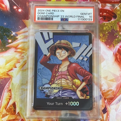 ドン!!カード : モンキー・D・ルフィ 【英語版】(チャンピオンシップ2023 ワールドファイナル記念品)