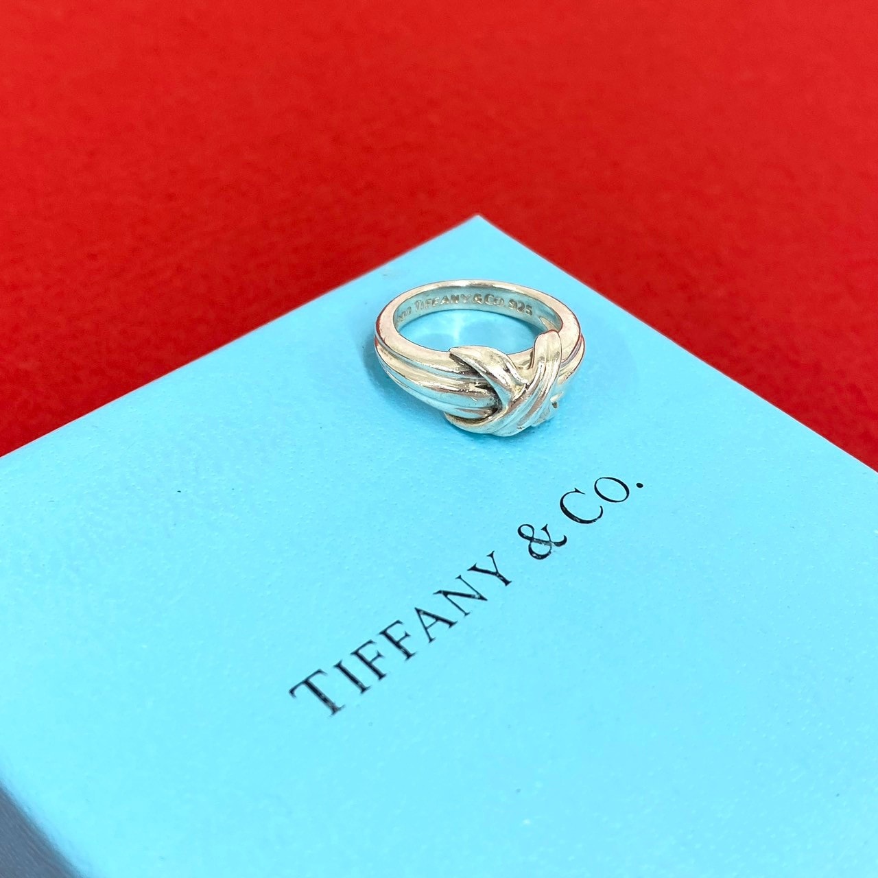 TIFFANY&Co. ティファニー シグネチャークロス リング シルバー925 リング・指輪 9号 シルバー
19700