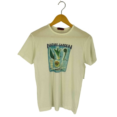袖裾シングル NATURE GARDEN イラスト クルーネックTシャツ【1142953743173】