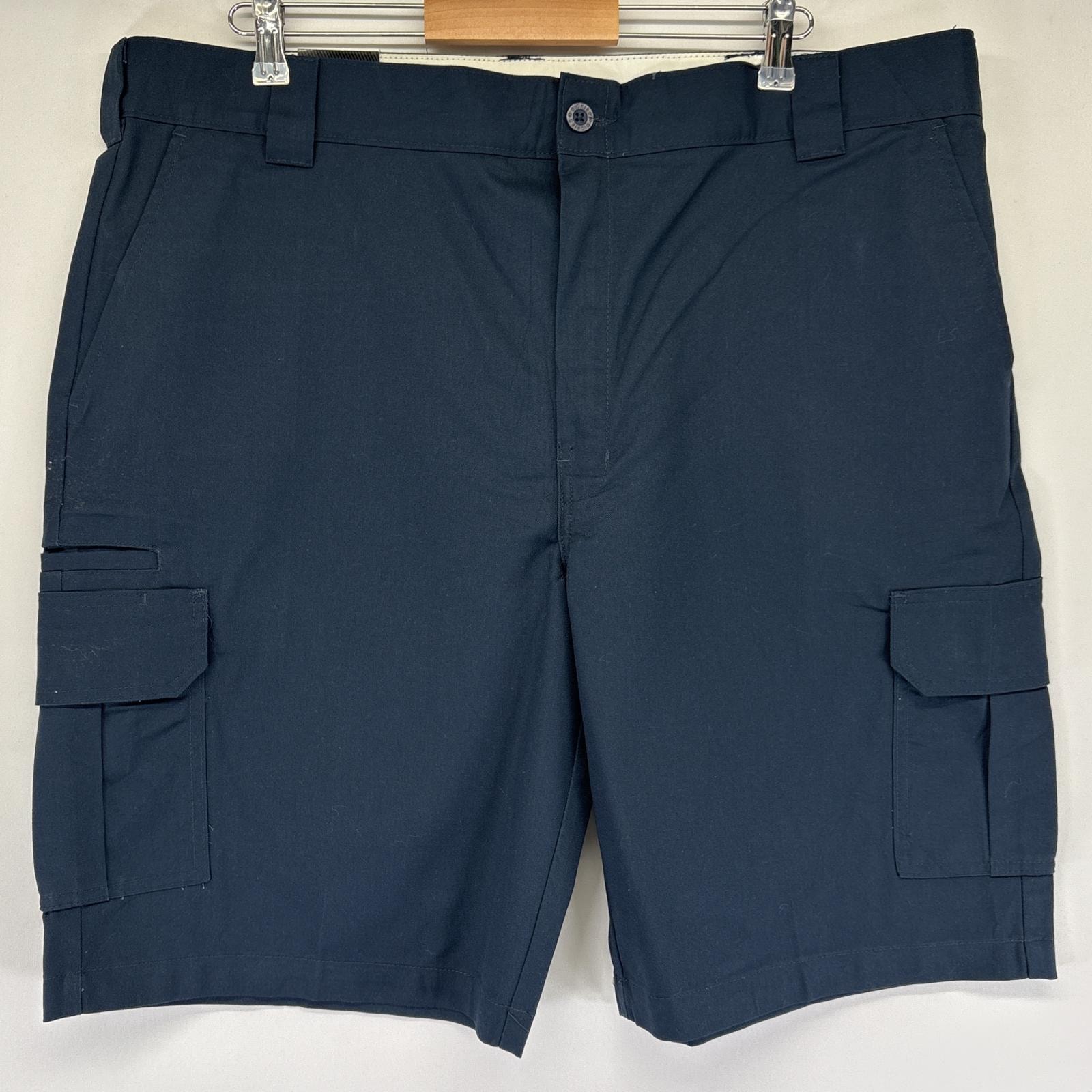 古着 ディッキーズ Dickies ショートパンツ デッドストック タグ付き 半ズボン ハーフパンツ 短パン カーゴ w42 ネイビー メンズ
