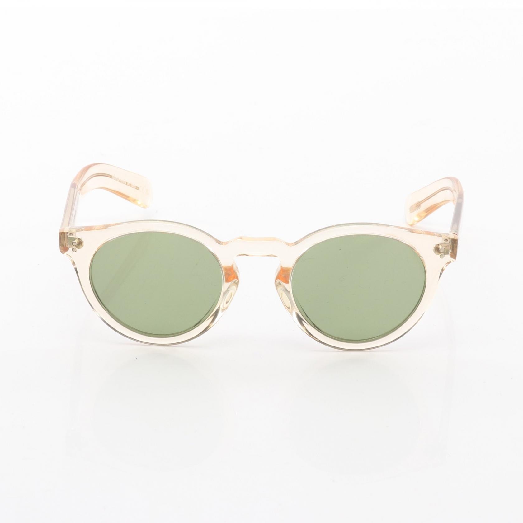 オリバーピープルズ OLIVER PEOPLES サングラス 衣料品 プラスチック メンズ オレンジ系 【中古】