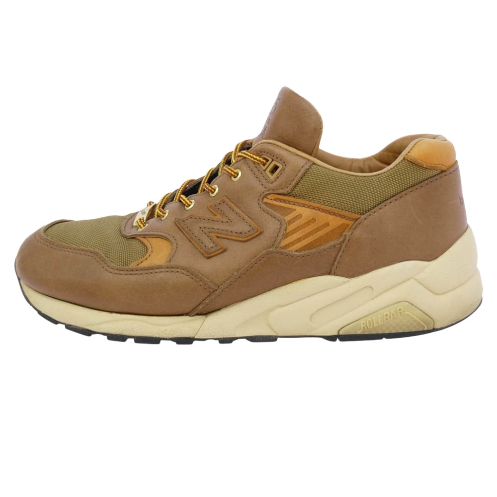 NEW BALANCE ニューバランス スニーカー M585DR X Danner AMERICAN PIONNER COLLECTION USA製 ダナー レザー ローカットスニーカー ブラウン系 27.5cm【中古】