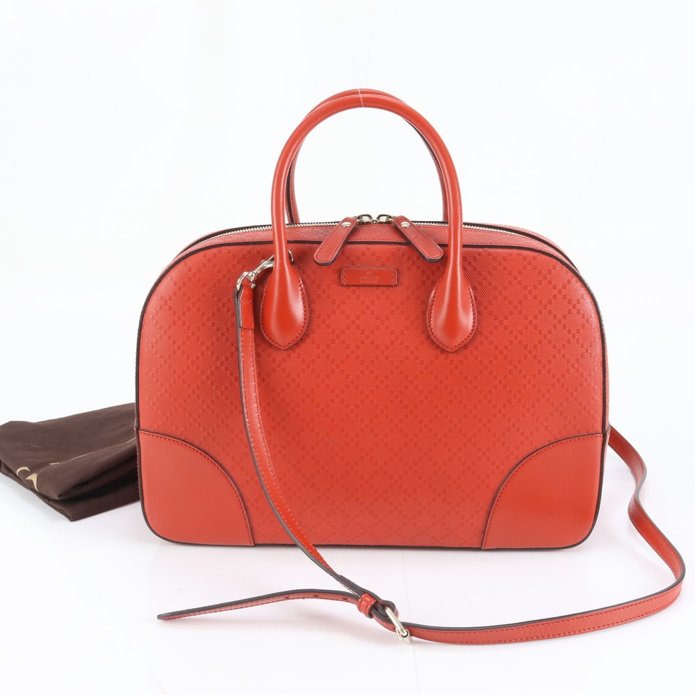 ■極美品 グッチ ディアマンテブライト クロスボディ レッド 354332