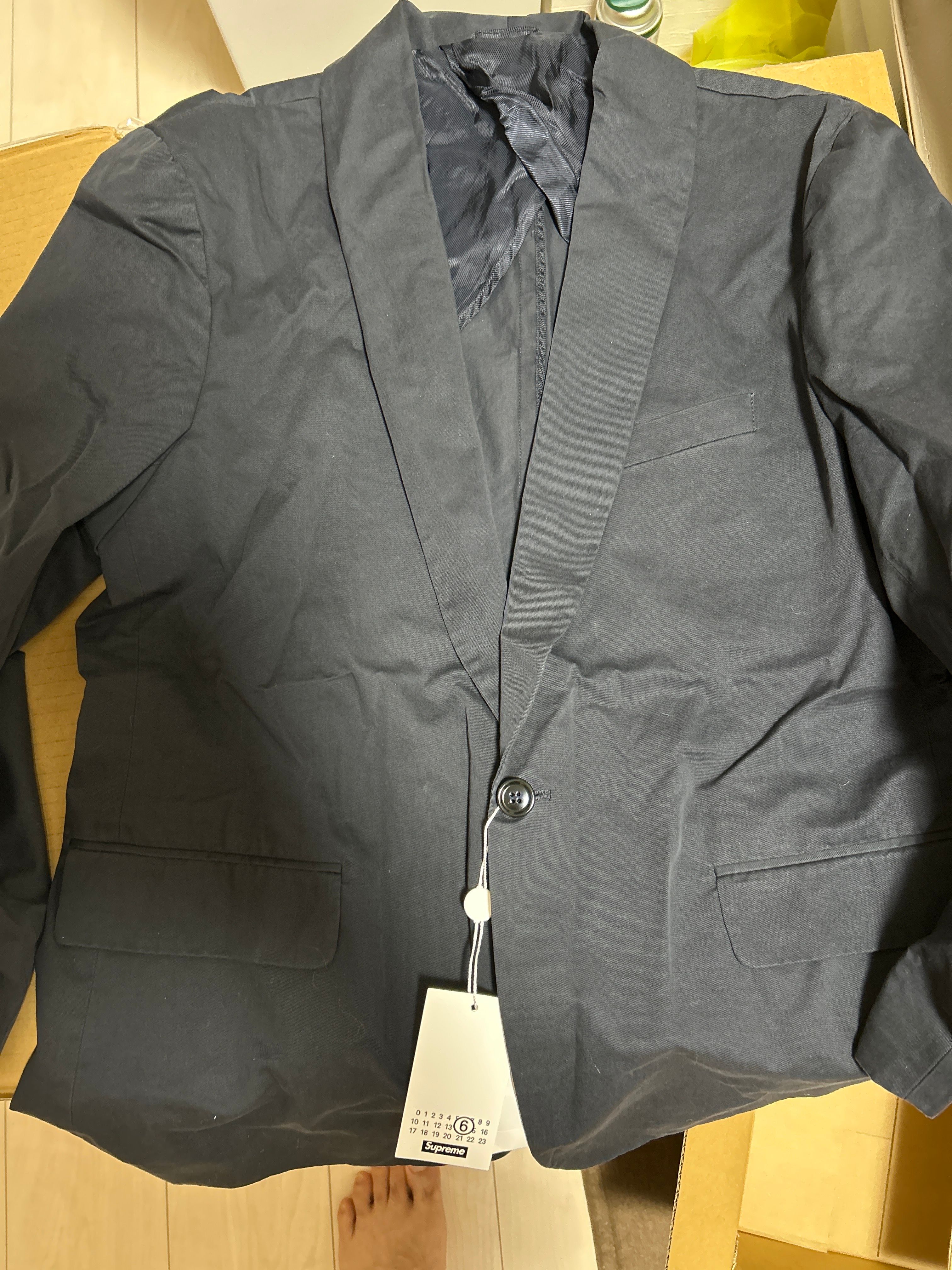 Supreme x MM6 Maison Margiela Washed Cotton Suit "Navy"