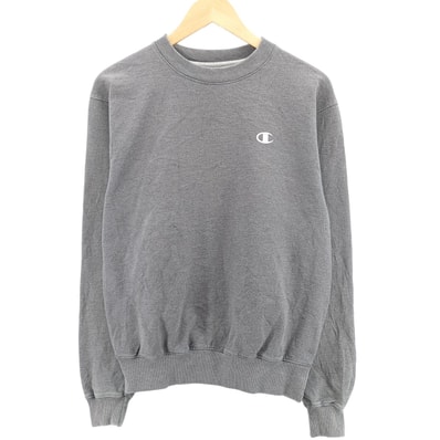 古着 チャンピオン Champion ECO AUTHENTIC ワンポイントロゴスウェットシャツ トレーナー メンズS相当/eaa419080