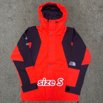 Supreme x The North Face Mountain Light Jacket "Power Orange"