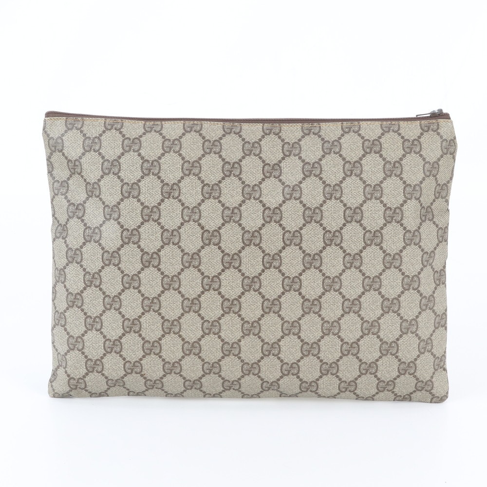 ■美品 グッチ GGスプリーム 012 904 0282 セカンドバッグ