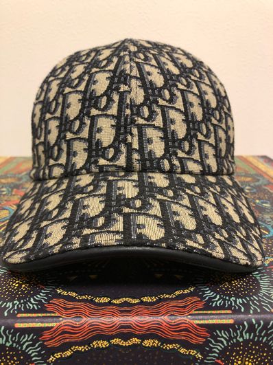 Dior Oblique Baseball Cap "Beige/Black"