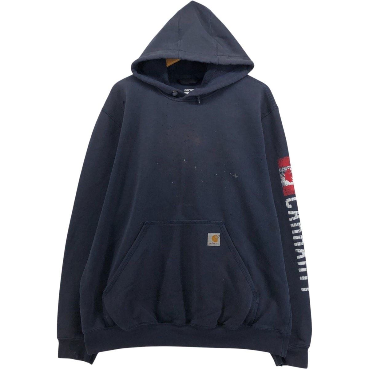 古着 カーハート Carhartt LOOSE FIT スウェットプルオーバーパーカー メンズXL相当/eaa545932